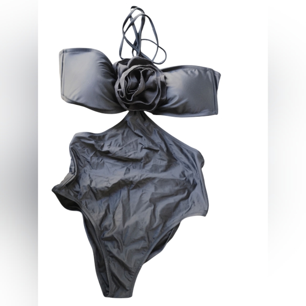 J. Crew Classic Black Swimwear Sz 12